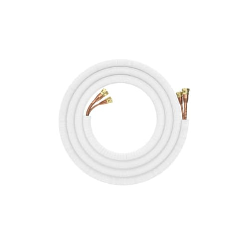 25ft 1/4 x 1/2 Lineset for DIY 18K Indoor - R454B 25ft 1/4 x 1/2 Lineset for DIY 18K Indoor - R454B