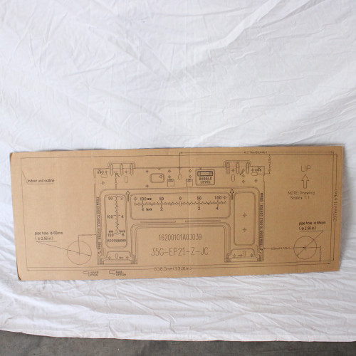 Installation Cardboard Template for 2nd Gen O-09/12
