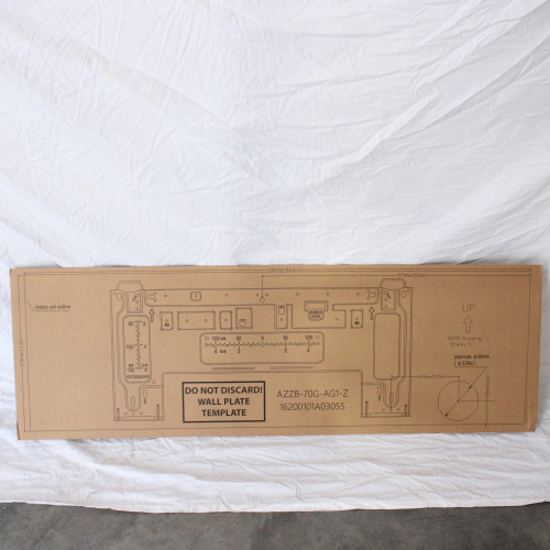 Installation Cardboard Template for 4th Gen DIY-36