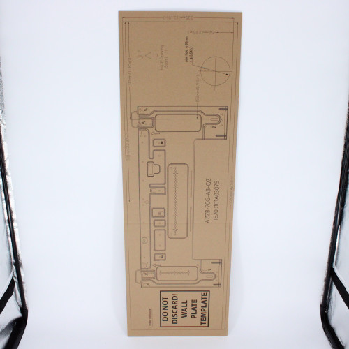 Installation Cardboard Template for 4th Gen DIY-18