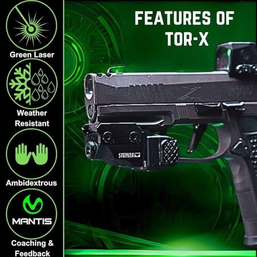 STEINER 7011 TOR-X GREEN LASER SYSTEM CAN BE USE WITH MANTISX