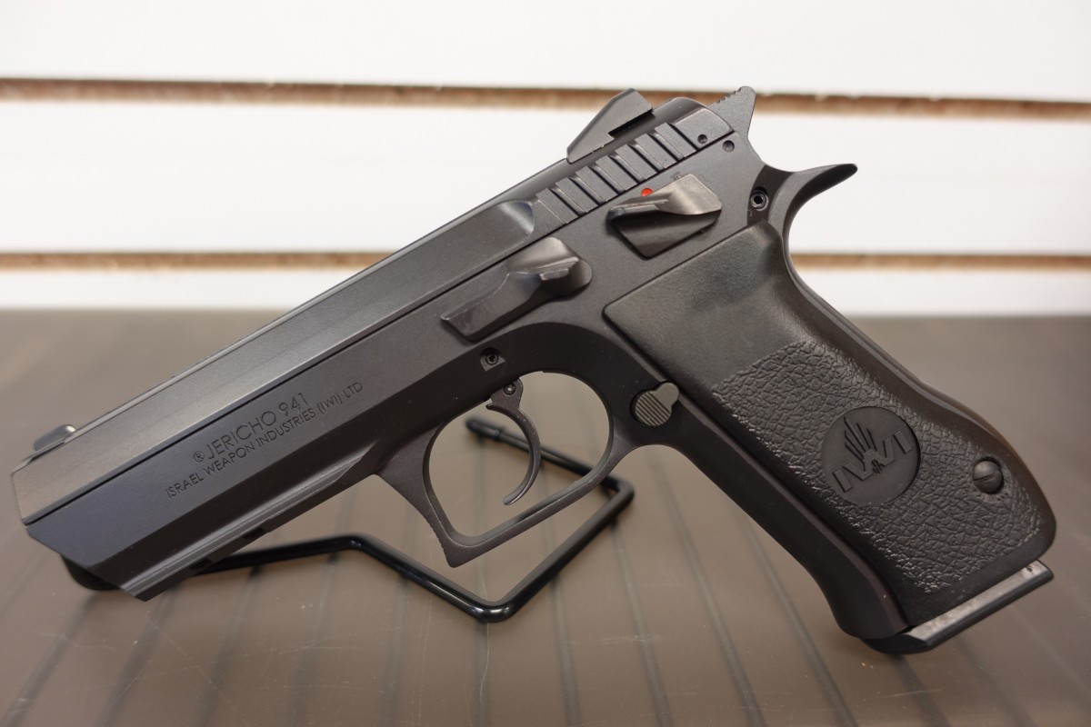 IWI Jericho 941 F9 9mm Full Size Steel Frame Pistol Silver Barrel