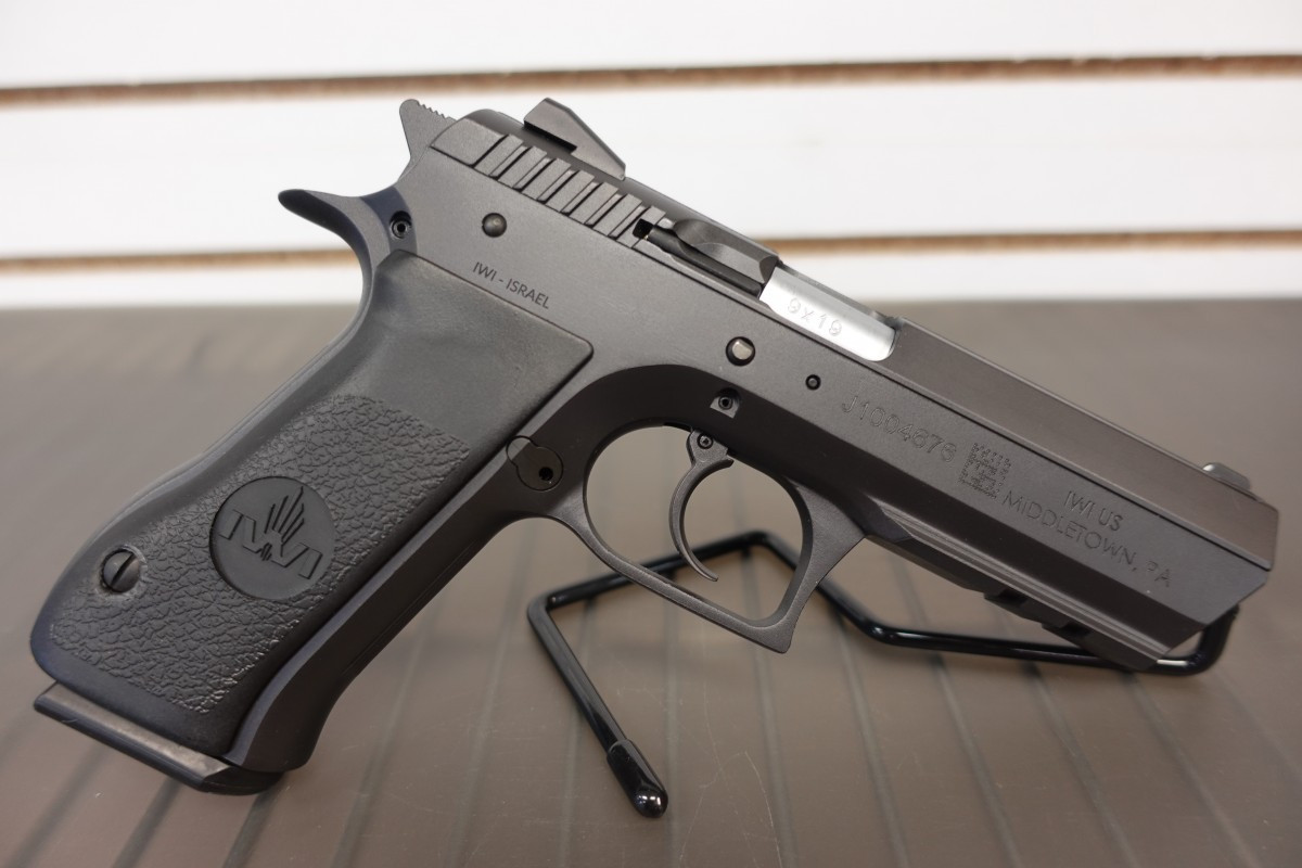 IWI Jericho 941 F9 9mm Full Size Steel Frame Pistol Silver Barrel