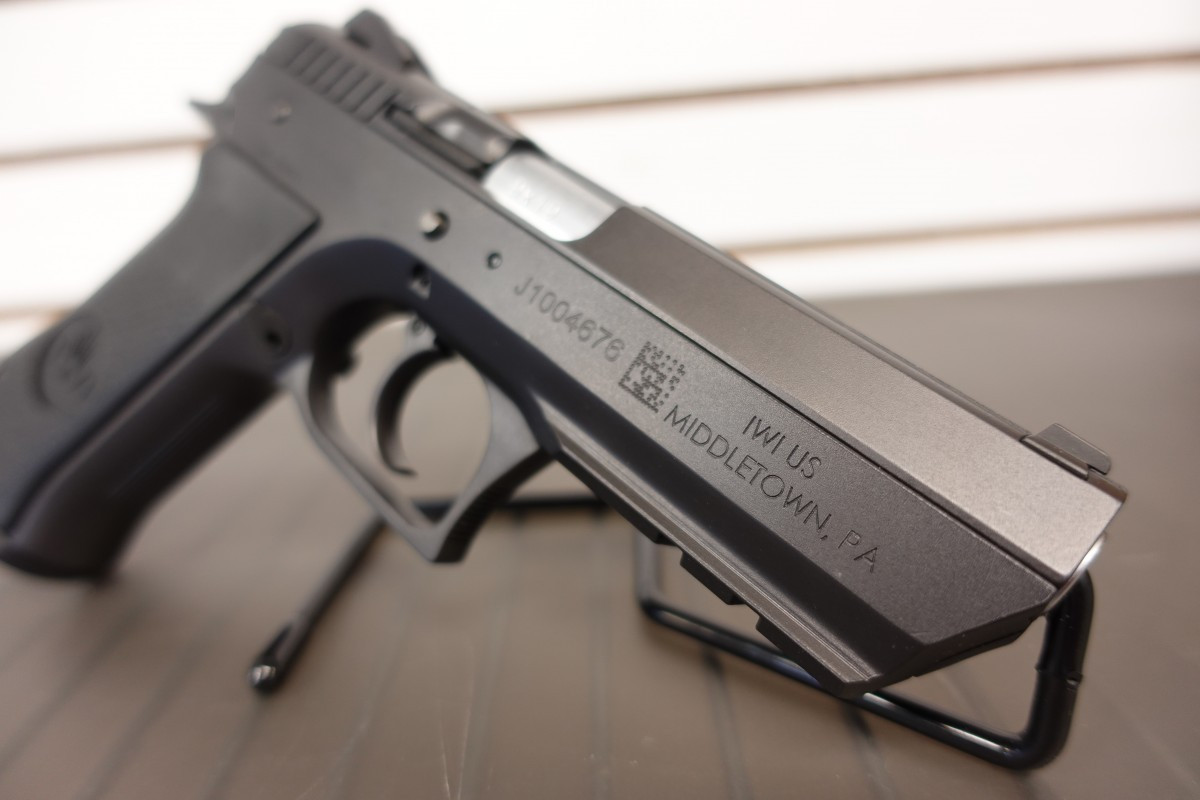 IWI Jericho 941 F9 9mm Full Size Steel Frame Pistol Silver Barrel