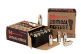 Hornady Critical Defense 40 S&W Ammo 165 Grain Hornady FTX Polymer Tip Box of 20