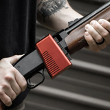 StopBox USA - Shotgun Chamber Lock Red - SB231R, The StopBox Shotgun Chamber Lock Red provides fast, reliable firearm safety using a battery-free mechanical locking system. Designed to prevent chambering and unauthorized use, it delivers secure shotgun protection for storage, transport, training, and home defense while offering quick visual safety confirmation and dependable everyday performance.