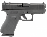 Glock G43X MOS SubCompact 9mm 3.41" 10+1 3.41" MOS, The Glock G43X MOS is a slimline 9mm subcompact pistol featuring a 3.41 inch barrel and optics-ready MOS slide for micro red dot compatibility. Designed for concealed carry, the G43X offers Glock reliability in a compact frame with a comfortable grip and 10-round magazine capacity. Its lightweight design and proven striker-fired system make it a popular option for everyday carry, range training, and personal defense.