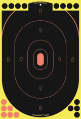 Birchwood Casey Shoot-N-C targets in 12x18 inch size come in a convenient 5 pack and feature a high-contrast splatter design that makes bullet holes instantly visible. Ideal for range practice and training, these targets help shooters quickly identify shot placement without walking downrange. Perfect for improving accuracy and efficiency during shooting sessions.