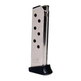 Walther Arms PPK/S .380 ACP 7rd Nickel Steel Detachable Magazine - 2246012, Walther PPK S 380 magazine, Walther 7 round nickel magazine, PPK S magazine close up, Walther factory pistol magazine, 380 ACP handgun magazine, Walther nickel steel mag, Walther PPK S accessory, compact pistol magazine
