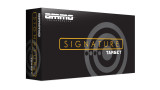 Ammo Inc. Signature Target Brass .38 Super 135 Grain 50-Rounds TMC, Ammo Inc 38 Super ammo box, 135 grain TMC 38 Super, brass case 38 Super rounds, Ammo Inc handgun ammo, 38 Super cartridges close up, target ammo box
