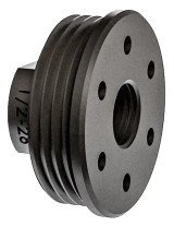 Buy the GrovTec HUB Direct Thread Adapter with 1/2x28 threading. Precision-machined adapter for compatible HUB suppressor systems and threaded rifle barrels. UPC: 811071013833.
