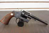 1955 COLT OFFICIAL POLICE .38 SPECIAL 5" CTG REVOLVER, 1955 Colt Official Police, Colt Official Police revolver, Colt 38 Special revolver, Colt CTG revolver, vintage Colt revolver, collectible Colt handgun, police service revolver, 5 inch Colt revolver, Colt double action revolver, classic Colt firearm