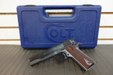 Colt 1911 Series 70, Colt Government Model, Colt O1911C, Colt 45 ACP pistol, Series 70 1911, Colt Government 45, blued 1911 pistol, Colt classic 1911, double diamond grips, 098289112187
