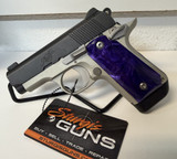Kimber Micro Carry Advocate .380 ACP with Kimber Purple Pearl Grips PreOwned