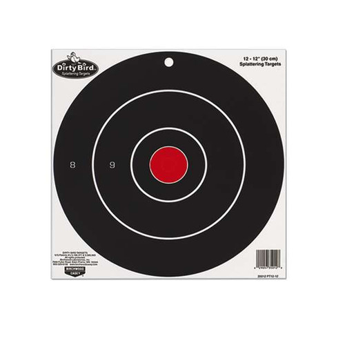 Birchwood Casey 12" Splattering Bullseye Targets - 35012 Birchwood Casey 12" Splattering Bullseye Targets - 35012