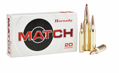 Hornady Match 6mm Creedmoor Ammo 108 Grain Hornady ELD Match Polymer Tip Box of 20 - 81391
