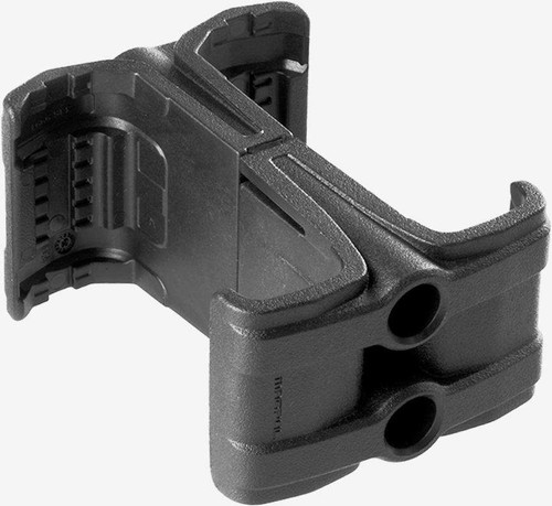 Magpul MagLink MAG595-BLK securely couples two compatible PMAG 30 magazines for faster reloads and increased accessibility. Constructed from reinforced polymer with a durable two-piece bolt-on design. Made in the USA. UPC: 873750007632.