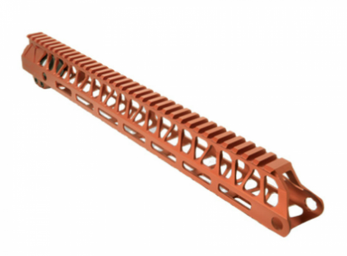 TIMBER CREEK ENFORCER 15 INCH HAND GUARD M-LOK RED M E15 HG R