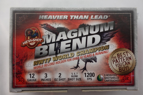 12 GA HEVISHOT MAGNUM 2OZ 5RND