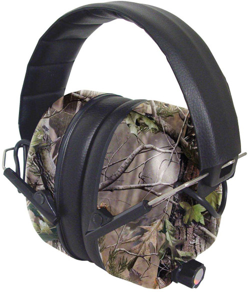 Radians 430EHP4UCS 430 Electronic Muff 27 dB Over the Head Camo Ear Cups w/Black Band