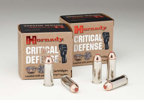 Hornady Critical Defense 44 S&W Spl 165 gr Flex Tip eXpanding 20 Bx - 90700