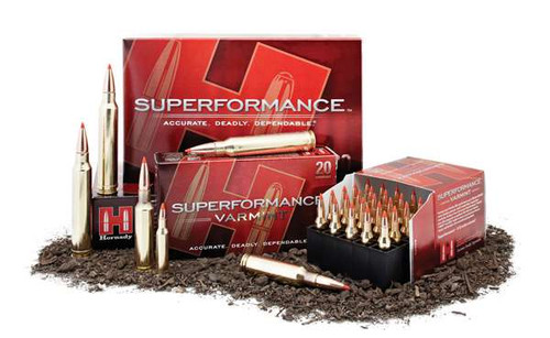 Hornady 8316 Superformance Varmint 222 Rem 50 gr V-Max 20 Bx/ 10 Cs