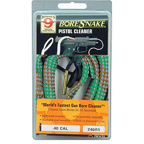 Hoppes Boresnake Bore Cleaner for .40/.41 Cal. Pistols 24003 Hoppes Boresnake Bore Cleaner for .40/.41 Cal. Pistols 24003