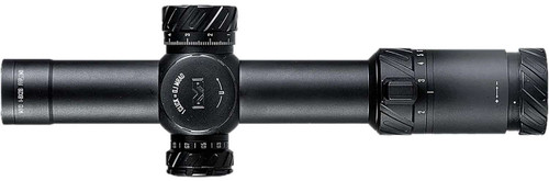 Meprolight USA 901245701 MVO Matte Black Anodized 1-8x28mm 34mm Tube, Illuminated M1 MRAD Etched Green/Red Reticle