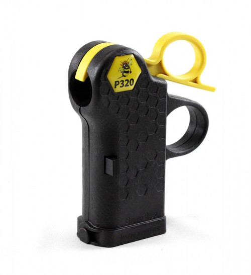 SPEED BEEZ® Lever Loader Sig Sauer® P320™ 9mm Magazine Loader - LLP320, The SPEED BEEZ® Lever Loader for SIG SAUER® P320™ 9mm magazines provides fast, smooth, and effortless loading for shooters who want to save time and eliminate sore thumbs. Its ergonomic lever-action design allows rapid, consistent loading, making it ideal for competition shooting, tactical training, and high-volume range sessions. Precision-fit for P320 magazines and built from durable materials, this loader ensures reliable performance and long service life. Shooters searching for Speed Beez loaders, SIG P320 magazine loading tools, competition speed loaders, or efficient range accessories will find this an essential upgrade. Available online or in store at Sturgis Guns in Sturgis, SD.