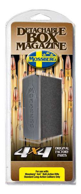 Mossberg 25-06 Rem;270 Win;30-06, Mossberg 4x4, Patriot 4rd BlK Detachable 95033