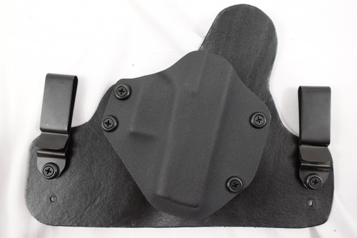 The Deadman Beretta Nano right-hand holster is designed for secure and comfortable concealed carry. Built with durable materials, this holster provides a reliable fit for Beretta Nano pistols while allowing smooth draw and retention. Ideal for everyday carry, it supports dependable performance and comfort for right-handed shooters.