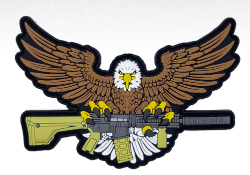 Patriot Patch Company - American Eagle AR-15 - Patch 4"x3"