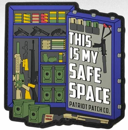 Patriot Patch Company - Safe Space 2.0 - Patch 3.25"x3.5"
