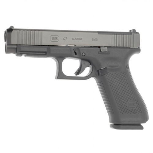 GLOCK 47MOS Gen5, 9mm, Fixed Sights, (3) 17 rd Mags PA475S202MOS **BLUE LABEL/LAW ENFORCEMENT**