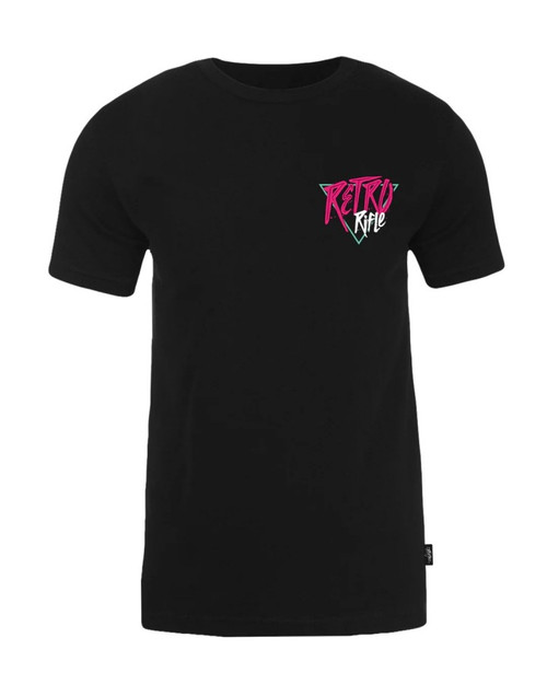 RETRO RIFLE T-REX PREHISTORIC BLACK TEE