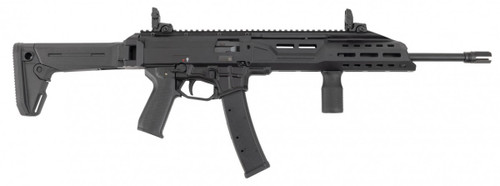 CZ-USA Scorpion 3+ Carbine 9mm 35+1 16.30" Threaded Barrel, Magpul Folding Black Polymer Stock 91440