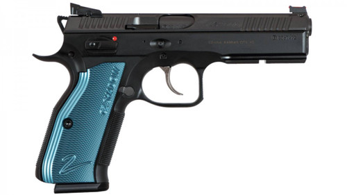 CZ-USA Shadow 2 SP-01 9mm 4.89" Barrel 17+1 Blue Alum Grip Pistol 91257