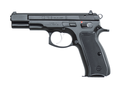 CZ-USA 75 B 50TH Anniversary ELITE 9 MM 16 RD BLACK STEEL FRAME 91162
