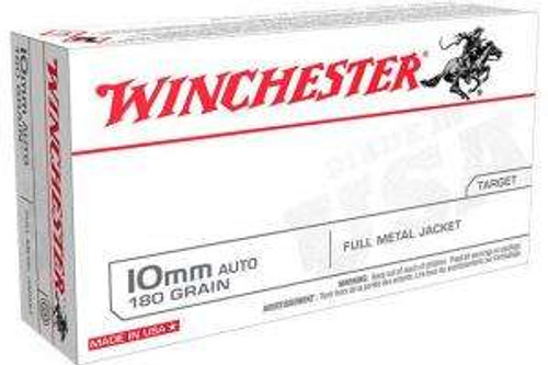 Winchester Ammo USA10MM USA  10mm Auto 180 gr Full Metal Jacket (FMJ) 50 Bx/ 10 Cs Winchester Ammo USA10MM USA  10mm Auto 180 gr Full Metal Jacket (FMJ) 50 Bx/ 10 Cs