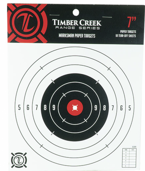 Timber Creek Range Series Marksman Paper Targets M7-PRT-10PK