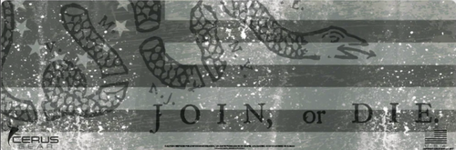 CERUS GEAR CLEANING MAT JOIN OR DIE RIFLE - GRAY CERUS GEAR CLEANING MAT JOIN OR DIE RIFLE - GRAY