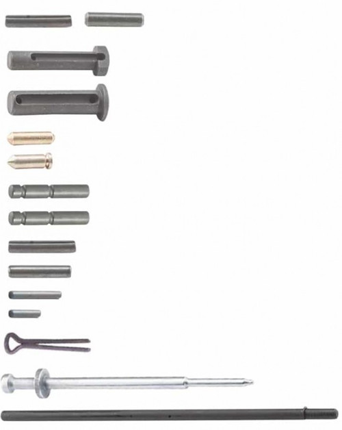 The Luth-AR AR-15 Pin Kit provides a complete set of high-quality replacement pins for AR builds, upgrades, and repairs. Ideal for shooters, armorers, and DIY builders, this kit ensures you have the essential small parts needed for reliable function and maintenance. Customers searching for luth-ar pin kit, ar15 replacement parts, complete pin sets, small parts for AR rifles, or durable AR-15 build components will find this kit indispensable. Available online or in store at Sturgis Guns in Sturgis, SD.