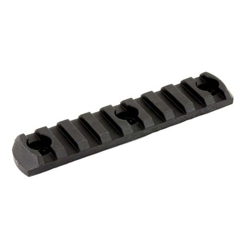 The Magpul M-LOK polymer rail section with 9 slots provides a lightweight and durable solution for attaching accessories to M-LOK compatible handguards. Designed for easy installation, this rail section allows mounting of lights, grips, and other Picatinny-compatible accessories. Ideal for AR-style rifles and other platforms, it offers versatility and reliable performance.