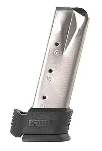 Springfield Armory XD magazine, XD 9mm magazine, Springfield factory magazine, 16 round XD magazine, OEM XD magazine, XD service magazine, XD Mod.2 magazine, XD Mod.3 magazine, XD Mod.4 magazine, stainless steel magazine, 706397861223