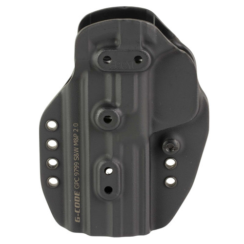 The G-Code Prime Carry Holster for the Smith & Wesson® M&P® 2.0 delivers a rugged, adaptable carry solution designed for modern shooters. Supporting both inside-the-waistband and outside-the-waistband configurations, this holster provides secure retention, a smooth and consistent draw, and durable construction built for daily wear. Its ergonomic design balances comfort and concealability, making it ideal for concealed carry, training, or range use. Customers searching for G-Code holsters, M&P 2.0 carry solutions, modular IWB/OWB holsters, or premium concealed carry gear will find this an excellent choice. Available online or in store at Sturgis Guns in Sturgis, SD.