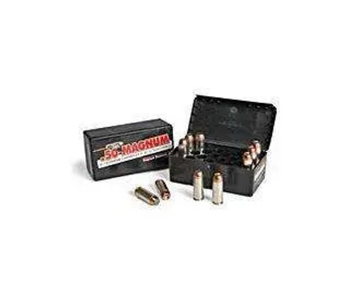 Magnum Research 50 Action Express Ammo 300 Grain Jacketed Hollow Point Box of 20