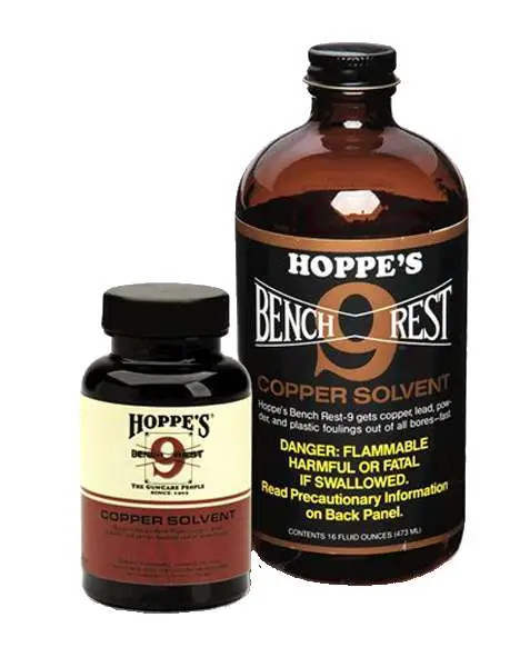 Hoppe’s No. 9 Bench Rest Copper Solvent is designed for precision shooters and gunsmiths who need to remove stubborn copper fouling from firearm bores. This powerful yet steel-safe formula breaks down jacket material buildup to help restore accuracy and maintain consistent performance. Ideal for rifles that see high round counts, this 5 oz jar is perfect for benchrest shooters, long-range competitors, and serious hunters. Customers searching for Hoppe’s copper solvent, bench rest bore cleaners, copper fouling removers, or precision firearm maintenance products will find this essential. Available online or in store at Sturgis Guns in Sturgis, SD.