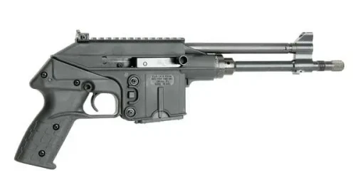 Kel-Tec PLR-16 .223 Rem,5.56x45mm NATO 9.20" 10+1 Black Black Polymer Grip - PLR16BLK, Kel-Tec PLR-16 chambered in .223 Remington and 5.56 NATO. Features a 9.2-inch barrel, lightweight polymer construction, and accepts AR-style magazines. UPC: 640832000375.