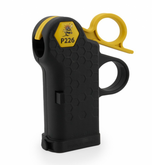 The Speed Beez® Lever Loader for SIG SAUER® P226® 9mm magazines (LLP226) makes magazine loading fast, smooth, and nearly effortless. Its simple lever-action mechanism dramatically reduces thumb strain while delivering consistent, rapid loading—perfect for extended range sessions, duty training, and competition practice. Built for durability and ease of use, this loader helps shooters spend less time loading magazines and more time shooting. Customers searching for Speed Beez loaders, SIG SAUER P226 magazine loaders, 9mm pistol loading tools, or efficient range accessories will find this an essential upgrade. Available online or in store at Sturgis Guns in Sturgis, SD.