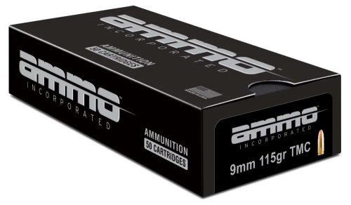 Ammo Inc Signature Target Shooting 9mm 115-grain TMC ammunition is designed for reliable performance, clean shooting, and consistent accuracy during training and range sessions. Featuring a total metal coating projectile, it reduces lead exposure and barrel fouling while providing smooth feeding and dependable cycling. Loaded in high-quality brass casings, this ammunition delivers balanced recoil and excellent shot-to-shot consistency. Ideal for practice, drills, and competition training, it offers outstanding value for high-volume shooters. Customers searching for Ammo Inc 9mm ammo, 115-grain target rounds, clean-shooting handgun ammunition, or reliable range ammo will find this an excellent choice. Available online or in store at Sturgis Guns in Sturgis, SD.